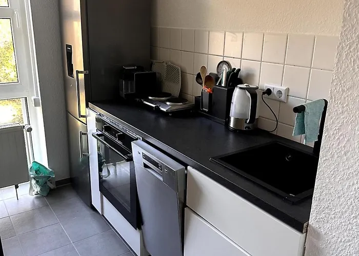 Near Trade Fair, Rhine And Apartman *